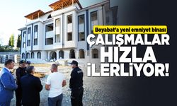 Boyabat’a yeni emniyet binası: Çalışmalar hızla ilerliyor!