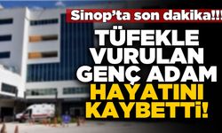 Tüfek patladı, genç adam öldü
