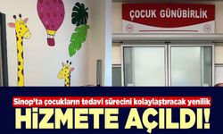 Sinop’ta çocuk hastalar için yeni dönem başladı