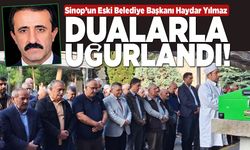 Sinop’ta Haydar Yılmaz’a son görev