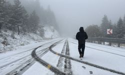 Ilgaz Dağı kara büründü