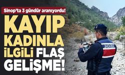Sinop’ta kayıp yaşlı kadından sevindiren haber!
