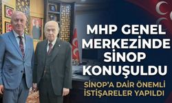 MHP Sinop İl Başkanı Çınar, Bahçeli ile Görüştü