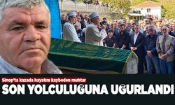 Traktör kazasında hayatını kaybeden muhtar toprağa verildi