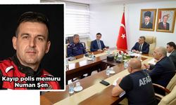 Valilikten kayıp polisi arama çalışmalarına ilişkin açıklama