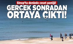 Sinop’ta denizde ceset paniği!