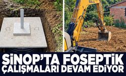 Sinop’ta 180 foseptik ünitesi yapımı sürüyor