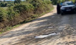 Sinop Korucuk Mahallesi sakinlerinden yol problemine tepki