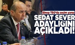 Sedat Sever, Sinop TSO Başkanlığına adaylığını açıkladı