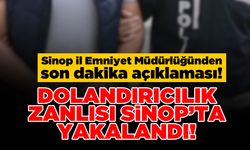 Sinop’ta dolandırıcılık suçuyla aranan şahıs yakalandı!