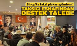 Sinop’ta taksici esnafından Üçüncüoğlu’na ziyaret!