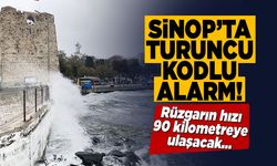 Sinop’ta turuncu kodlu fırtına uyarısı!