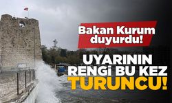 Bakan Murat Kurum turuncu kod uyarısını duyurdu!