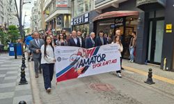 Sinop’ta Amatör Spor Haftası korteji düzenlendi
