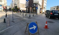 Dikkat! Sinop'un işlek caddesi trafiğe kapandı