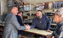 Başkan Üçüncüoğlu esnafı ziyaret etti