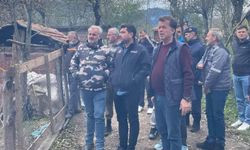 Türkeli’de yangın mağduru aileye destek ziyareti