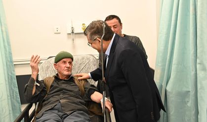 Sinop Valisi Özarslan hastanede incelemelerde bulundu