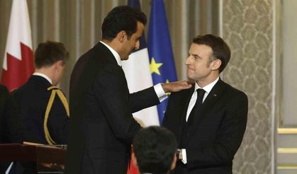 Katar Emiri Al Thani’den tahta çıkmasından bu yana Fransa’ya ilk resmi ziyareti