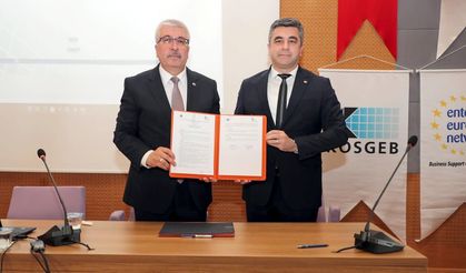Üniversite ile KOSGEB arasında işbirliği protokolü imzalandı