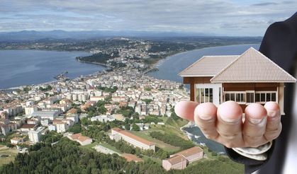 Sinop'ta geçen ay 299 konut, 16 iş yeri satıldı