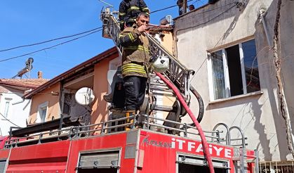 Tokat'ta yangın: 3 ev hasar aldı
