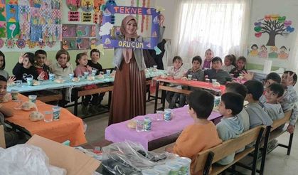 Minikler ’Tekne Orucu’ heyecanı yaşadı