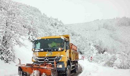 Ordu’da karla mücadele devam ediyor