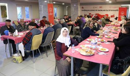 Şehit ve gazi yakınlarına iftar programı düzenlendi