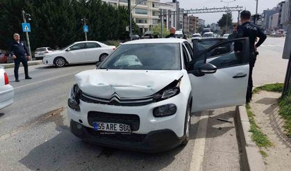 Trafik kazasında 2 kişi yaralandı