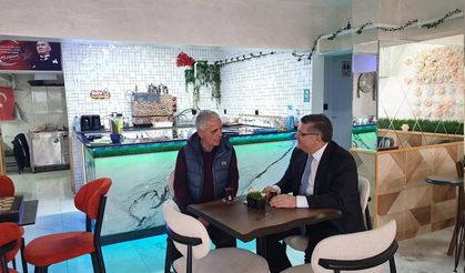 Vali Özarslan’dan Şef Mükremin’e ziyaret