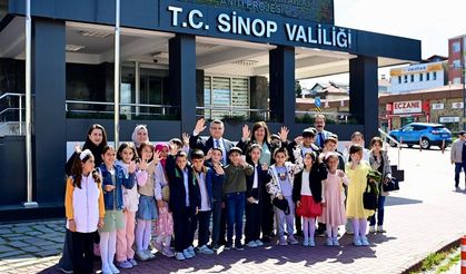 Sinop'u ilk kez gören minikler kente hayran kaldı