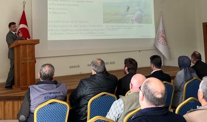 Sinop'ta çeltik üreticileri bilgilendirildi