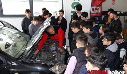 Sinop’ta ilkokul öğrencileri meslek ustalarıyla buluştu