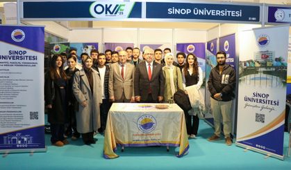 Sinop Üniversitesi, OKAF’25'de yerini aldı