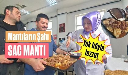 Siz hiç böyle bir mantı yediniz mi?