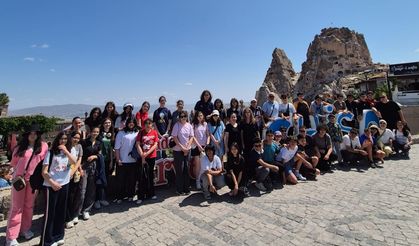 Sinop’tan Kapadokya’ya: LGS stresini geziyle attılar!