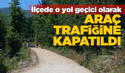 İlçede köy yolu çalışmaları başladı