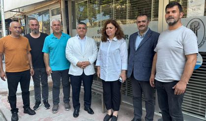 Vali Özarslan’dan Esnaf Odası ziyareti