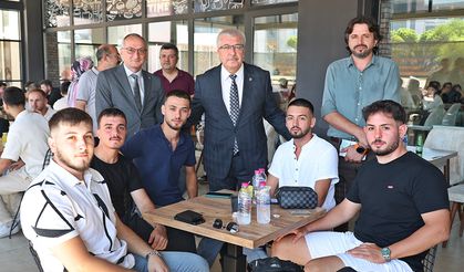 Rektör Taşdemir, öğrencilere "hoş geldiniz" dedi