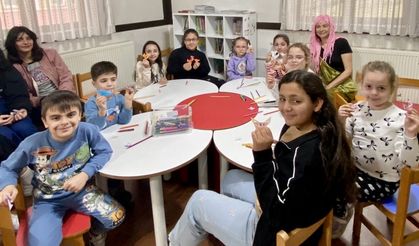 Masal anlatımı ve origami etkinliği yapıldı