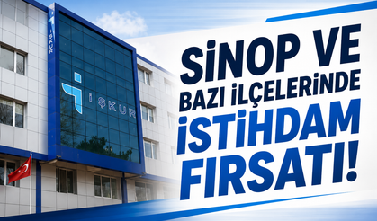Sinop'ta 69 kişilik geçici istihdam