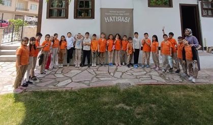 İlkokullu minikler geçmişin izlerini keşfetti