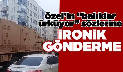Sinop'ta askeri sevkiyat anları kamerada