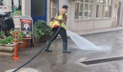 Sinop’ta mahallelinin temizlik talebi karşılık buldu