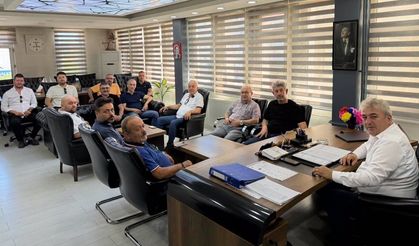 Sinop TSO yönetimi Başkan Hayrettin Kaya’yı ziyaret etti