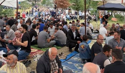 Boyabat'ta yağmur ve şükür duası geleneği yaşatıldı