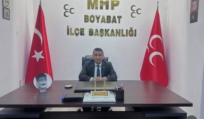 MHP Boyabat İlçe Başkanı Ayyüksel güven tazeledi