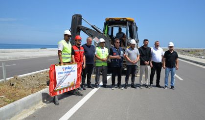 Türkeli Çevre Yolu Aydınlatma Projesine başlandı