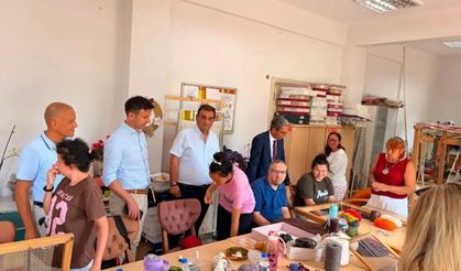 Sinop'ta özel bireyler el sanatlarıyla engelleri aşıyor
